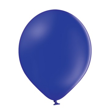 Balony 27cm [100] metalik GRANATOWE
