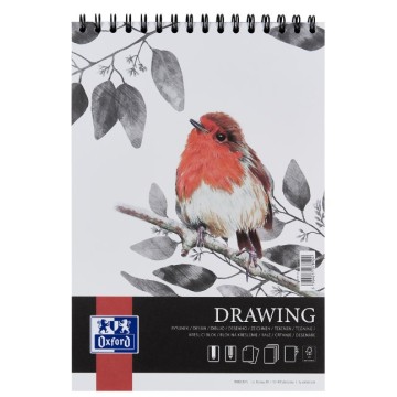 Blok szkicowy OXFORD ARTISTIC A5/50 130g spirala