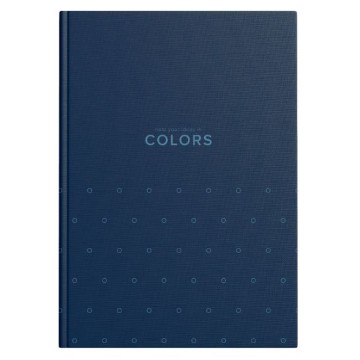 Brulion A4 192k krata TOP2000 COLORS niebieski