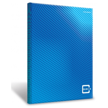 Brulion A4 96k krata TOP2000 COLORS2.0 nieb