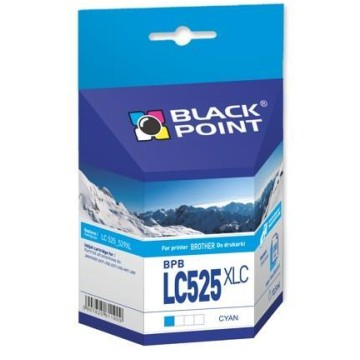Cart. BROTHER LC 525 XL cyan BLACKPOINT (1.300)