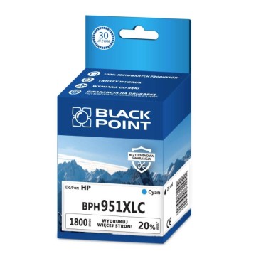 Cart. HP 951 XL cyan BLACKPOINT