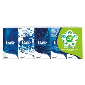 Chusteczki higieniczne VELVET ORIGINAL 4w [10x10]