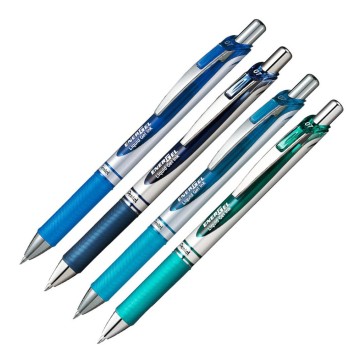 Długopisy żelowe PENTEL ENERGEL BL-77 [4] błekit