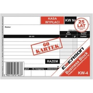 Druk- KW Kasa Wyda EMERSON A6
