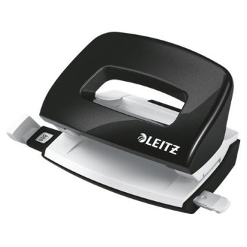 Dziurkacz LEITZ 5060 MINI (10k) czarny metalik