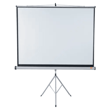 Ekran projekcyjny NOBO 175/132cm na trójnogu