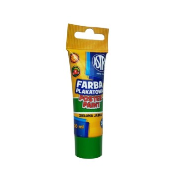 Farba plakatowa ASTRA w tubie 30ml zielona jasna