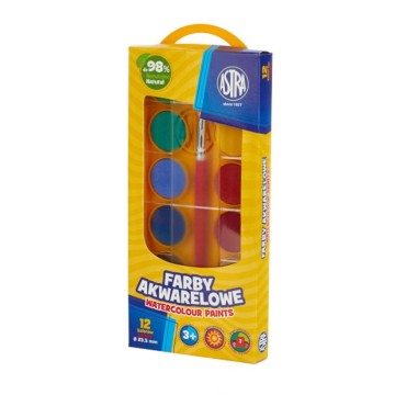 Farby akwarelowe ASTRA [12] pudełko