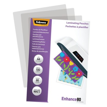 Folia do laminacji A4 80mic MAT [100] FELLOWES