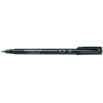 Foliopis Staedtler Lumocolor F 0,6mm czarny