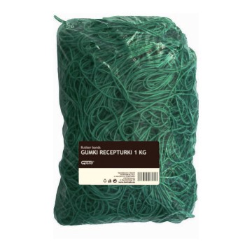 Gumki recepturki 1kg 75mm (70% kauczuku)