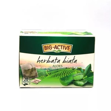 Herbata BIG-ACTIVE [20] biała aloes