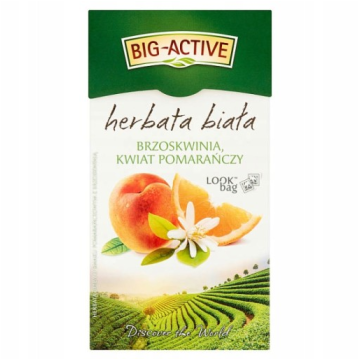 Herbata BIG-ACTIVE [20] biała brzoskwinia/kw.pomar