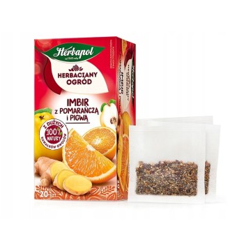 Herbata HERBAPOL [20] imbir z pomarańczą i pigwą
