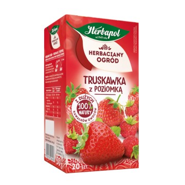 Herbata HERBAPOL [20] truskawka z poziomką