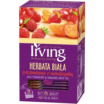 Herbata IRVING [20] biała poziomka z mandarynką