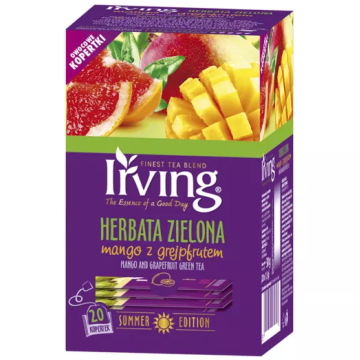 Herbata IRVING [20] zielona mango z grejpfrutem