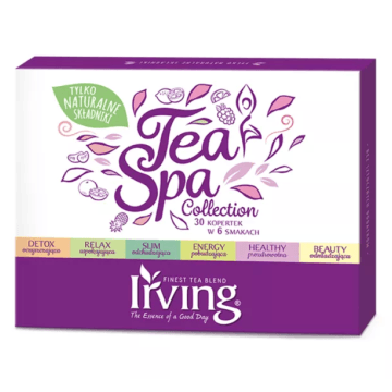 Herbata IRVING [6x5] zestaw TEA SPA