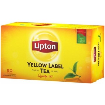 Herbata LIPTON [50] tellow label