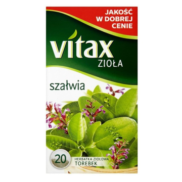 Herbata VITAX [20] szałwia