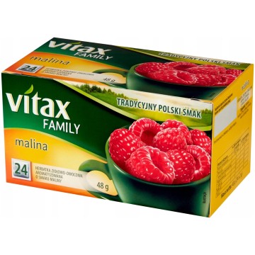 Herbata VITAX FAMILY [24] malina