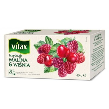Herbata VITAX INSPIR. [20] malina i wiśnia