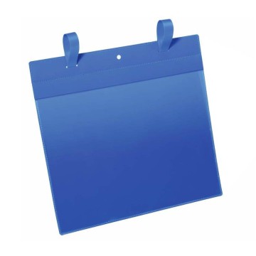 Kieszenie z paskami DURABLE A4 POZIOM [50] nieb.