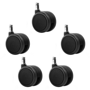 Kółka do fotela na powierzchnie MIĘKKIE [5]