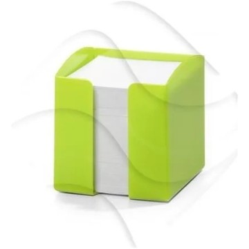 Kostka biała w pudełku plastik DURABLE zielona