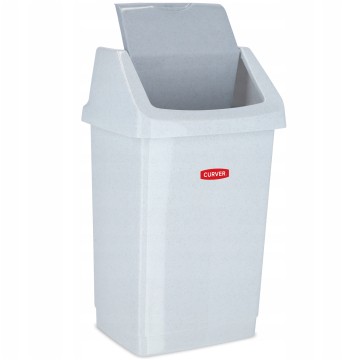 Kosz na śmieci uchylny CURVER CLICK-IT 15L szary