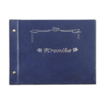 Kronika A3 NITY POZIOM granatowa