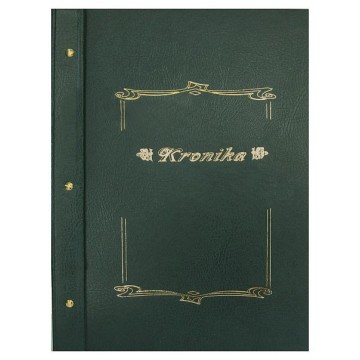Kronika A4 NITY PION zielona