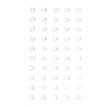 Kryształki samoprzyl. ARGO srebrne 5mm [50]