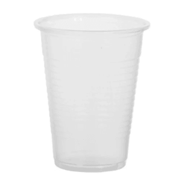 Kubki plastikowe BEZBARWNE 200ml [100]