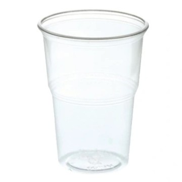 Kubki plastikowe BEZBARWNE 400ml [50]