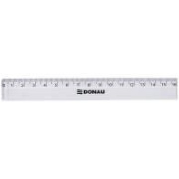 Linijka plastikowa DONAU 16cm zawieszka