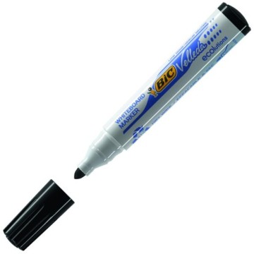 Marker do tablic BIC VELLEDA 1701 okrągły czarny