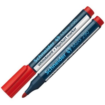 Marker do tablic SCHNEIDER MAXX 290 okr. czerwony