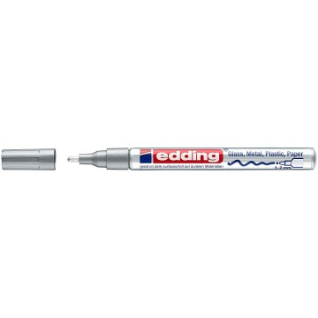 Marker olejowy EDDING 751 2,0mm srebrny