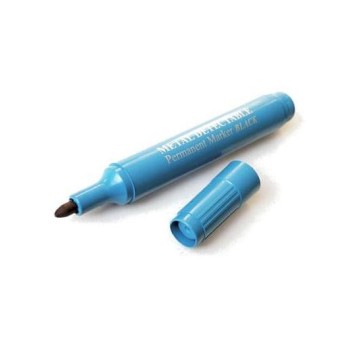 Marker permanentny WYKRYWALNY okr. czarny