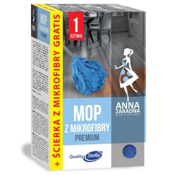Mop zapas paskowy AZ PREMIUM mikrofibra + ścierka