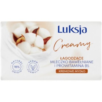 Mydło w kostce LUKSJA 100g BAWEŁNA