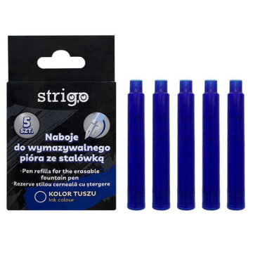Naboje STRIGO [5] wymazywalne niebieskie
