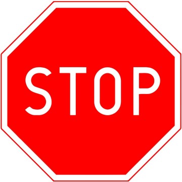 Naklejka STOP
