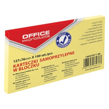 Notes samop. OFFICE PROD. 127/76 100k.