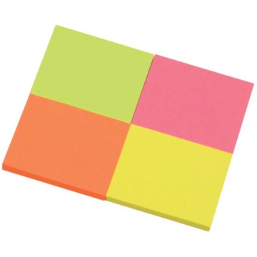 Notesy samop. Q-CONNECT 38/51 NEON [4x50k] mix