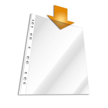 Obwoluty krystal. A4 DURABLE [100] 50mic (folia)