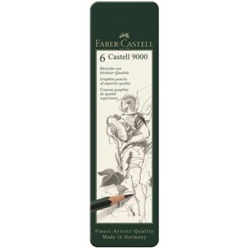 Ołówki FABER CASTELL 9000 ART HB - 8B [6]