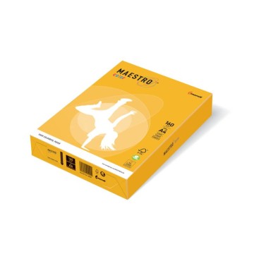 Papier kolor A4 160g [250] intens słoneczny